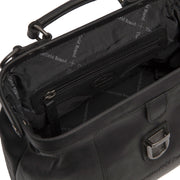 Classic 100% Full-Grain leather Goods - Back View Showing Tailored Shoulder Fit &amp; Clean Hemline