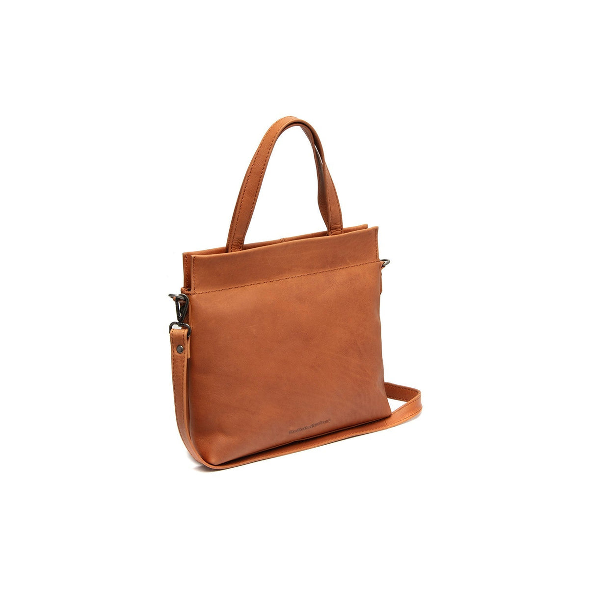 Rivington Full-Grain Leather Handbag til Kvinder in Classic 100% Full-Grain Leather - Front Profile View &amp; Tailored Silhouette | Buy Online
