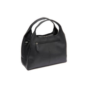 Styled Fit Perspective of Salina Full-Grain Leather Handbag til Kvinder on Model - Natural Daylight Drape