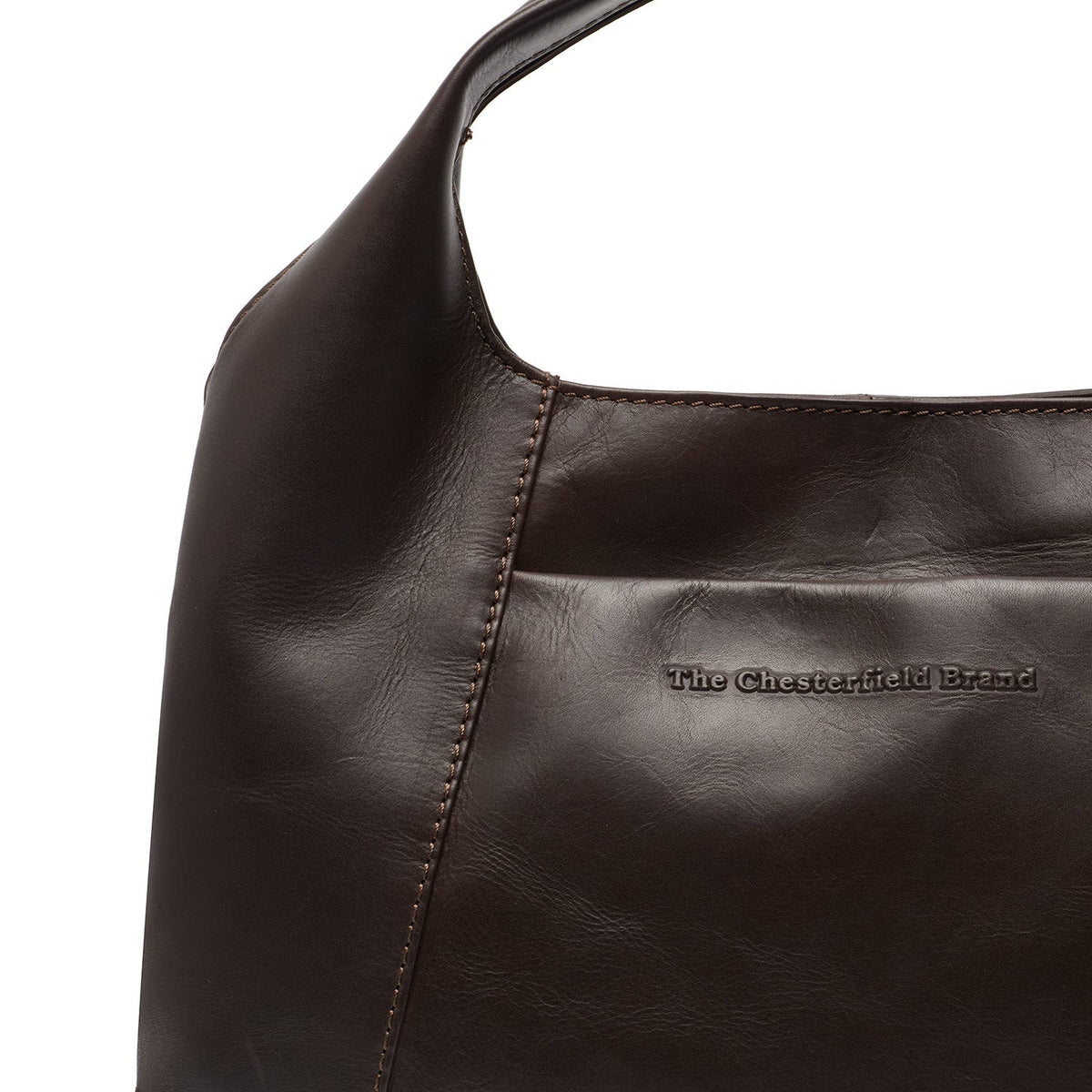 Salina Full-Grain Leather Handbag til Kvinder – alternate product view 2