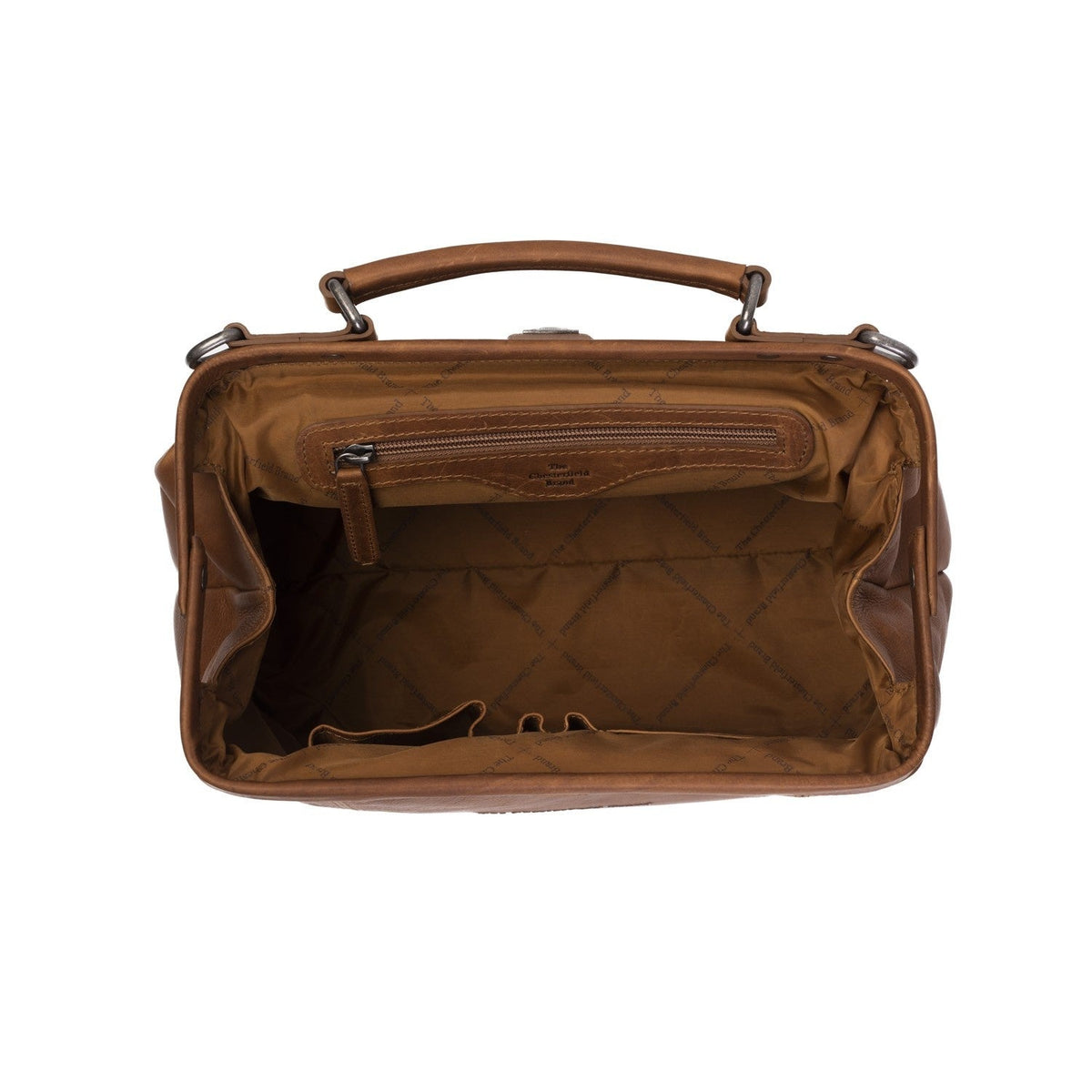 Shaun Full-Grain Leather Handbag til Kvinder – alternate product view 3