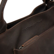 Tenara Full-Grain Leather Handbag til Kvinder – alternate product view 2