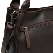 Tenara Full-Grain Leather Handbag til Kvinder – alternate product view 3