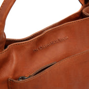 Tenara Full-Grain Leather Handbag til Kvinder – alternate product view 2