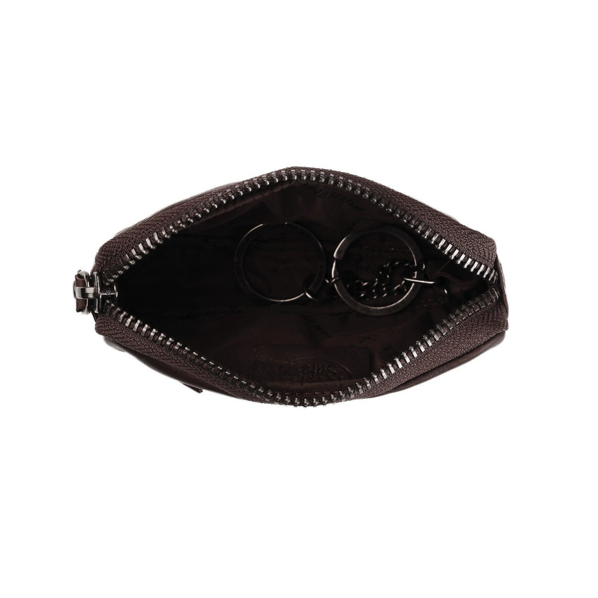 
Tailored Rib Cuffs & Hem Craftsmanship Construction Detail on Corey Kernelæder Key Case til Damer