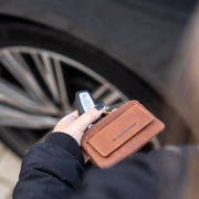 Oliver Full-Grain Leather Key Case til Kvinder – alternate product view 2