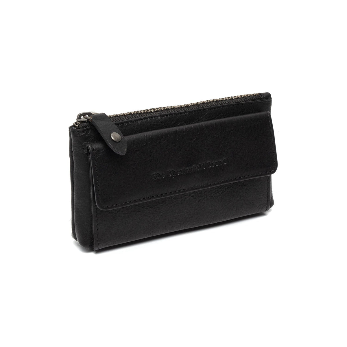 Violette Full-Grain Leather Key Case til Kvinder in Classic 100% Full-Grain Leather - Front Profile View &amp; Tailored Silhouette | Buy Online