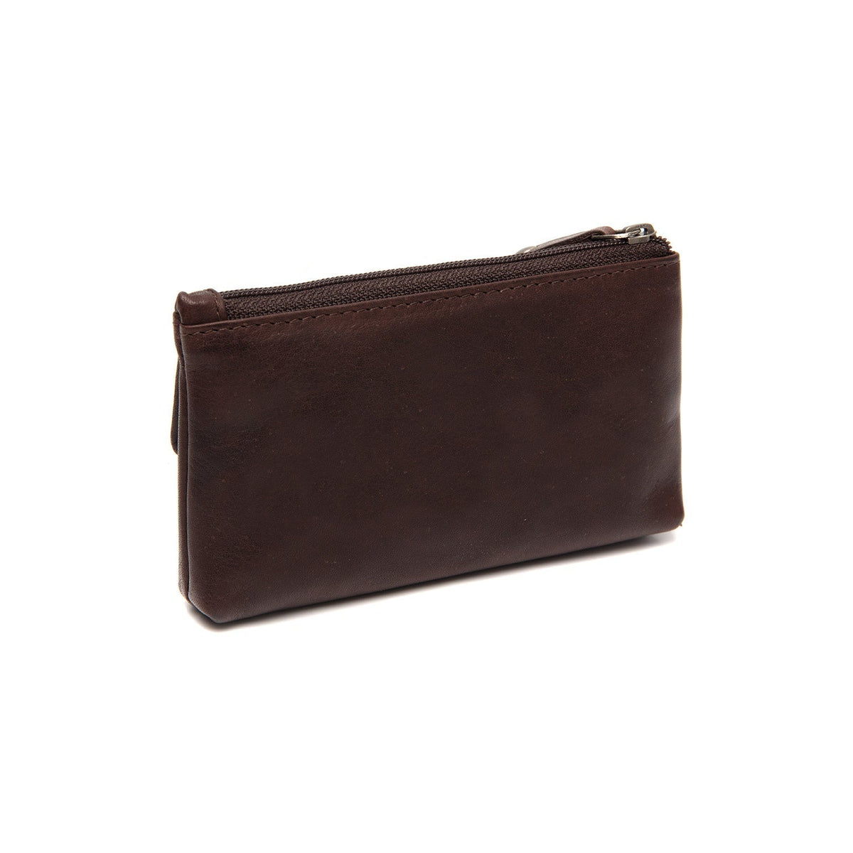 Brown Leather Key Case Violette, detail view 5