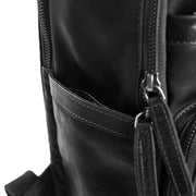 100% Full-Grain Wax Pull-Up 100% Full-Grain Leather Grain Texture &amp; Handcrafted Patina Detail