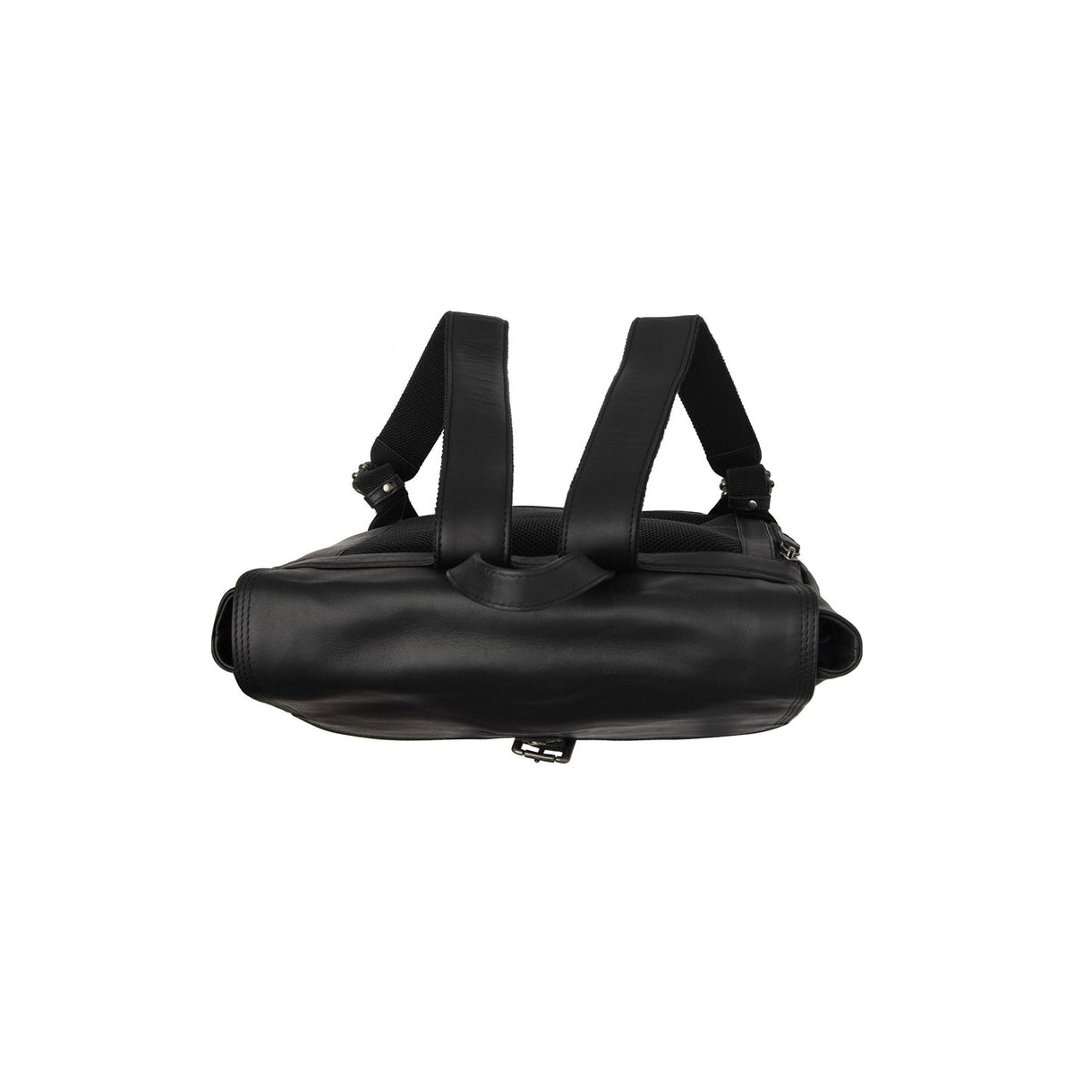 Classic 100% Full-Grain leather Backpack - Bagfra med forstærkede læderremme og syninger
