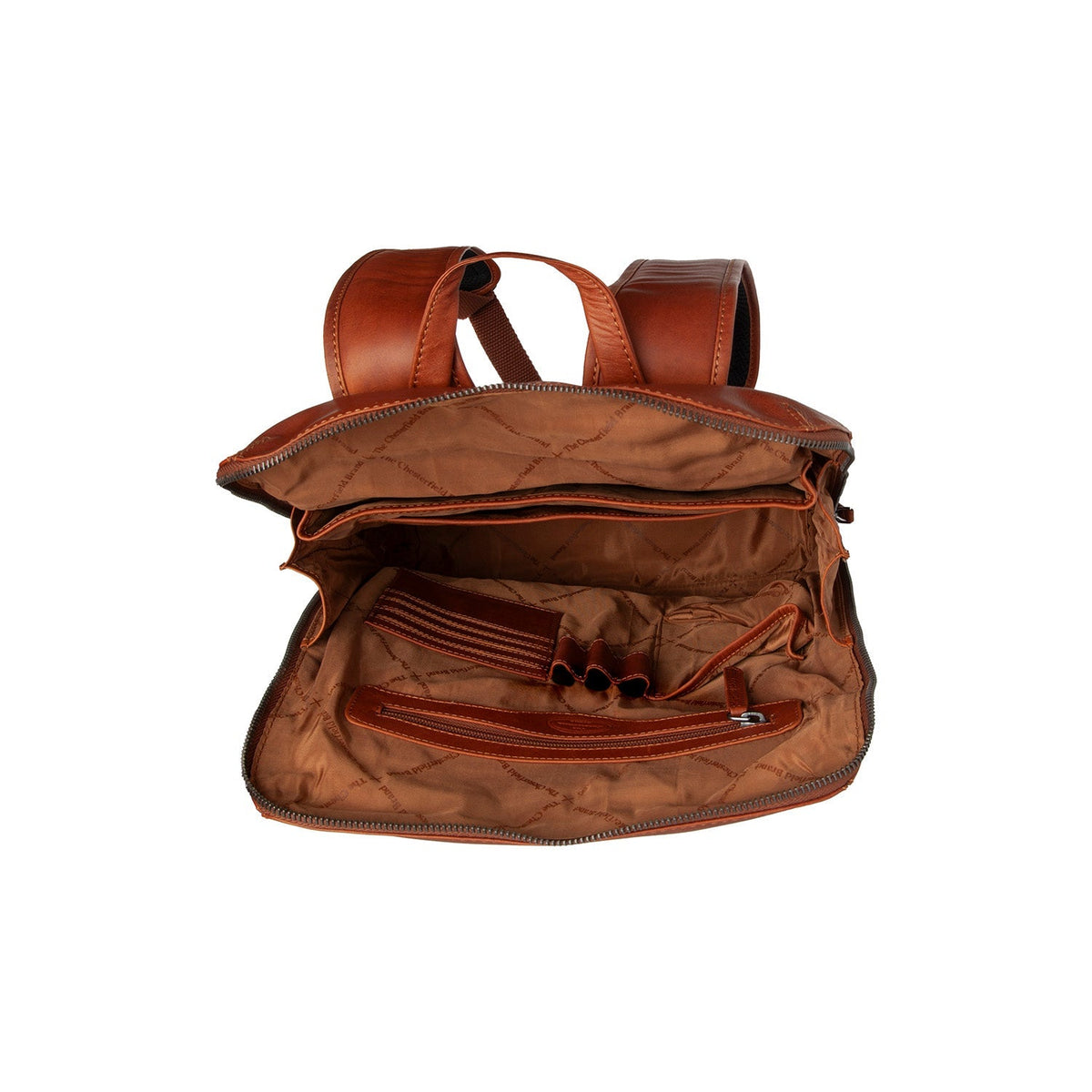 Filmore Full-Grain Leather Laptop Backpack til Kvinder – alternate product view 3