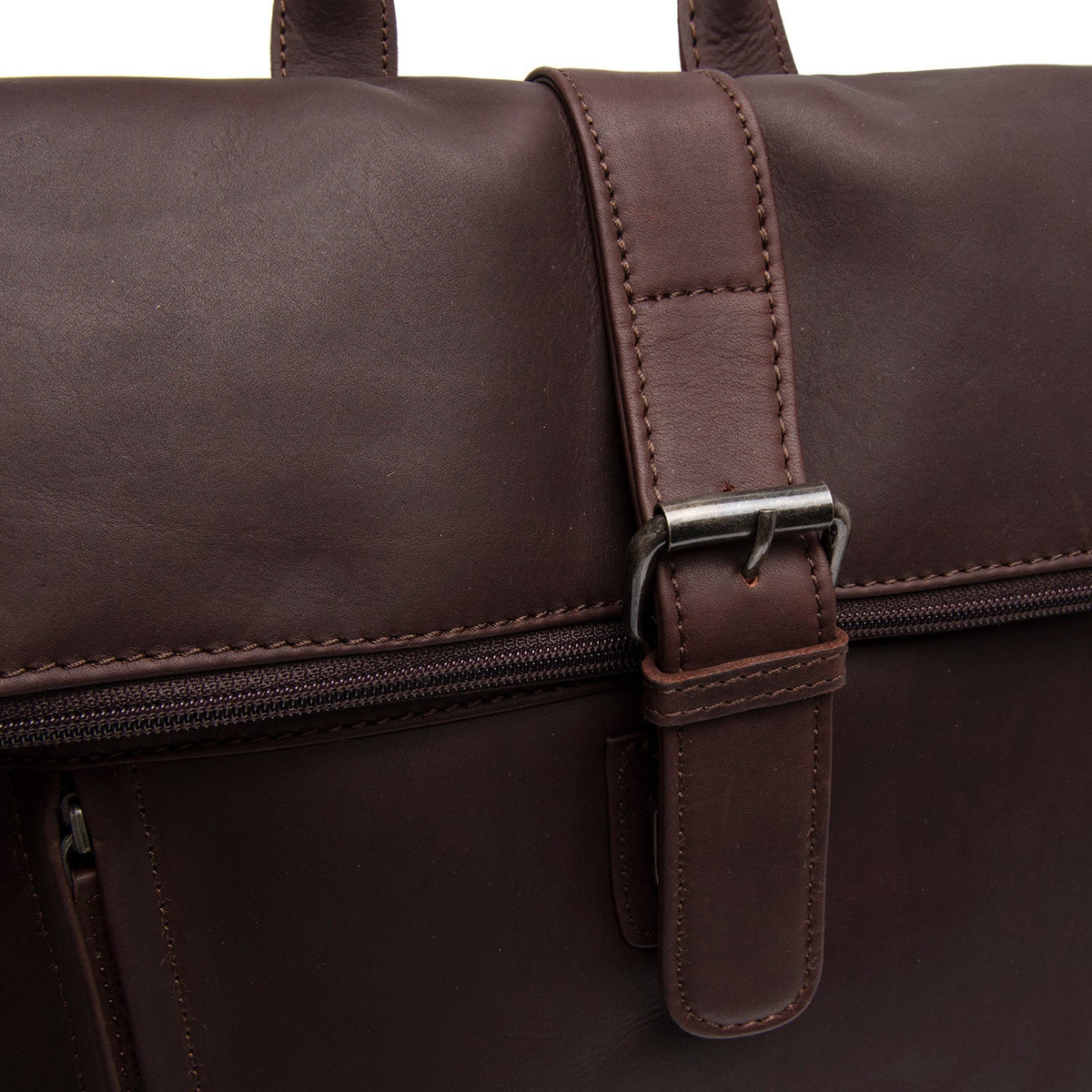 Larsson Full-Grain Leather Laptop Backpack til Kvinder – alternate product view 2