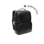 Lennox Full-Grain Leather Laptop Backpack til Kvinder in Classic 100% Full-Grain Leather - Full Exterior Front Profile View | Buy Online