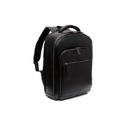 Maggiore Full-Grain Leather Laptop Backpack til Mænd in Classic 100% Full-Grain Leather - Full Exterior Front Profile View | Buy Online