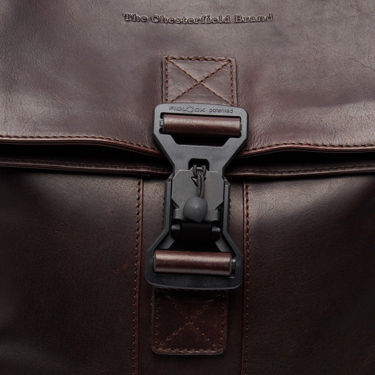 Savona Full-Grain Leather Laptop Backpack til Kvinder – alternate product view 3