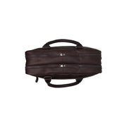 Boston Full-Grain Leather Laptop Bag til Mænd – alternate product view 2