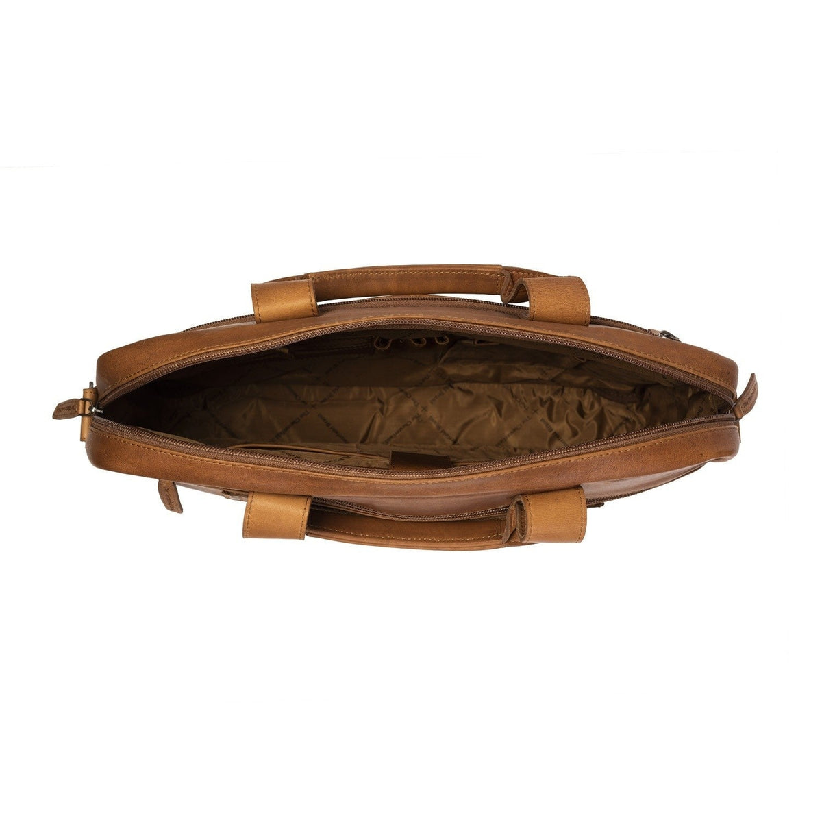 Calvi Full-Grain Leather Laptop Bag til Kvinder – alternate product view 3