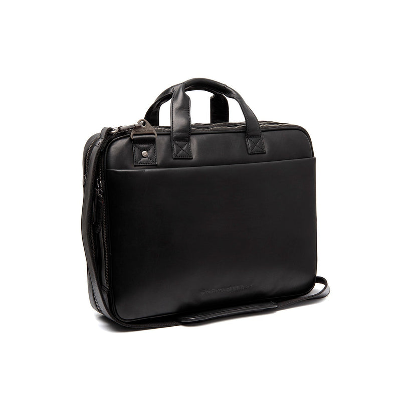 Iseo Full-Grain Leather Laptop Bag til Mænd