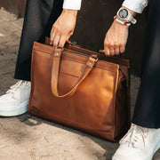 
Manly Computertaske i læder – alternate product view 2