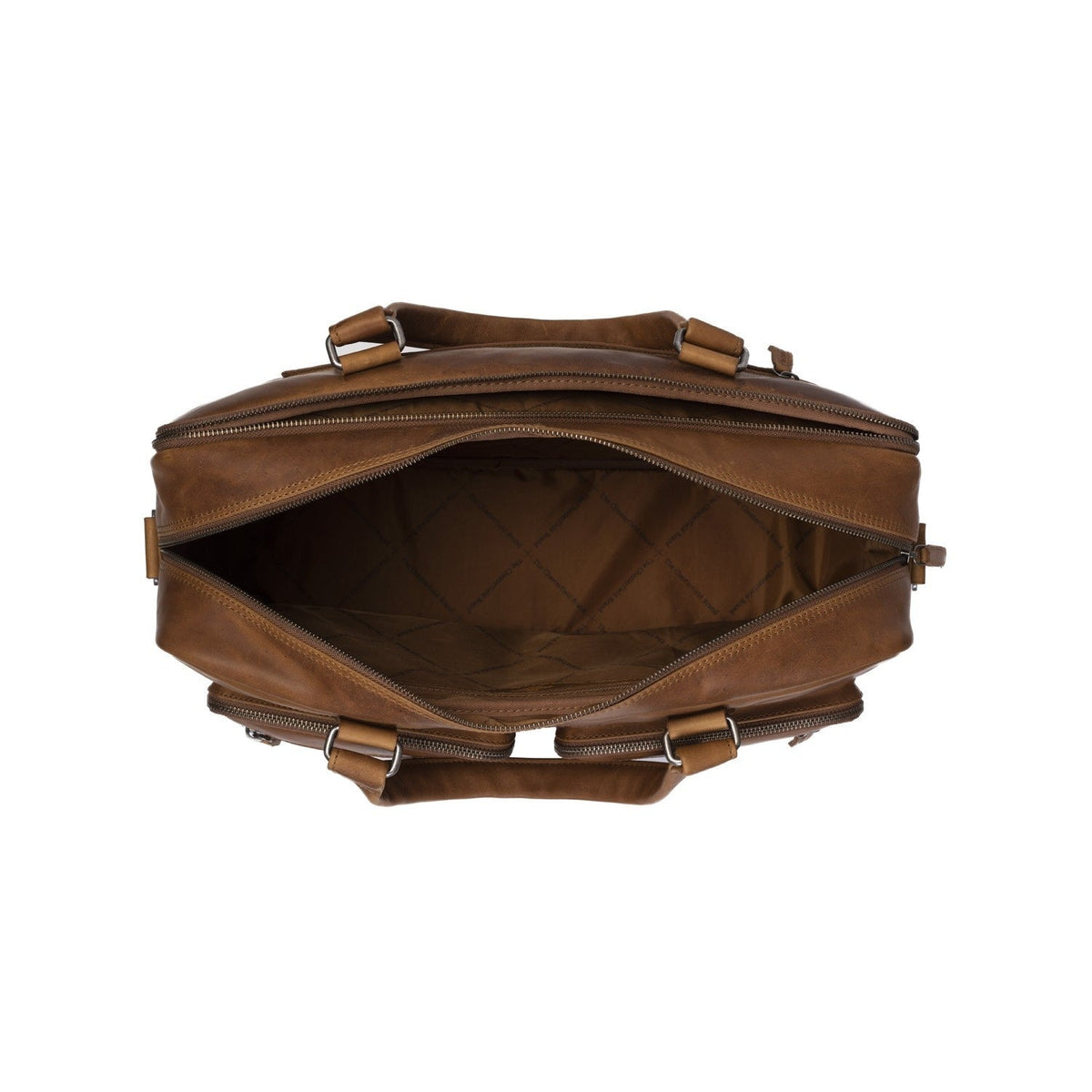 Misha Full-Grain Leather Laptop Bag til Kvinder – alternate product view 3