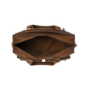 Misha Full-Grain Leather Laptop Bag til Kvinder – alternate product view 3