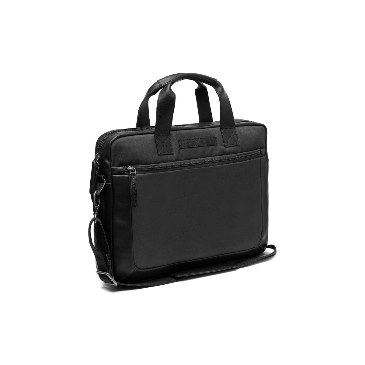 Narvik Full-Grain Leather Laptop Bag til Kvinder in Classic 100% Full-Grain Leather - Full Exterior Front Profile View | Buy Online