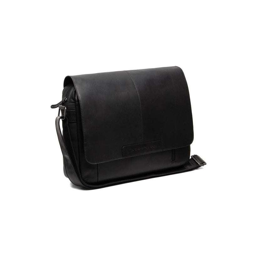 Richard Full-Grain Leather Laptop Bag til Mænd