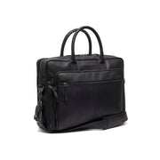 Tacama Full-Grain Leather Laptop Bag til Kvinder in Classic 100% Full-Grain Leather - Full Exterior Front Profile View | Buy Online