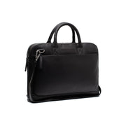 Tilbury Full-Grain Leather Laptop Bag til Kvinder in Classic 100% Full-Grain Leather - Full Exterior Front Profile View | Buy Online