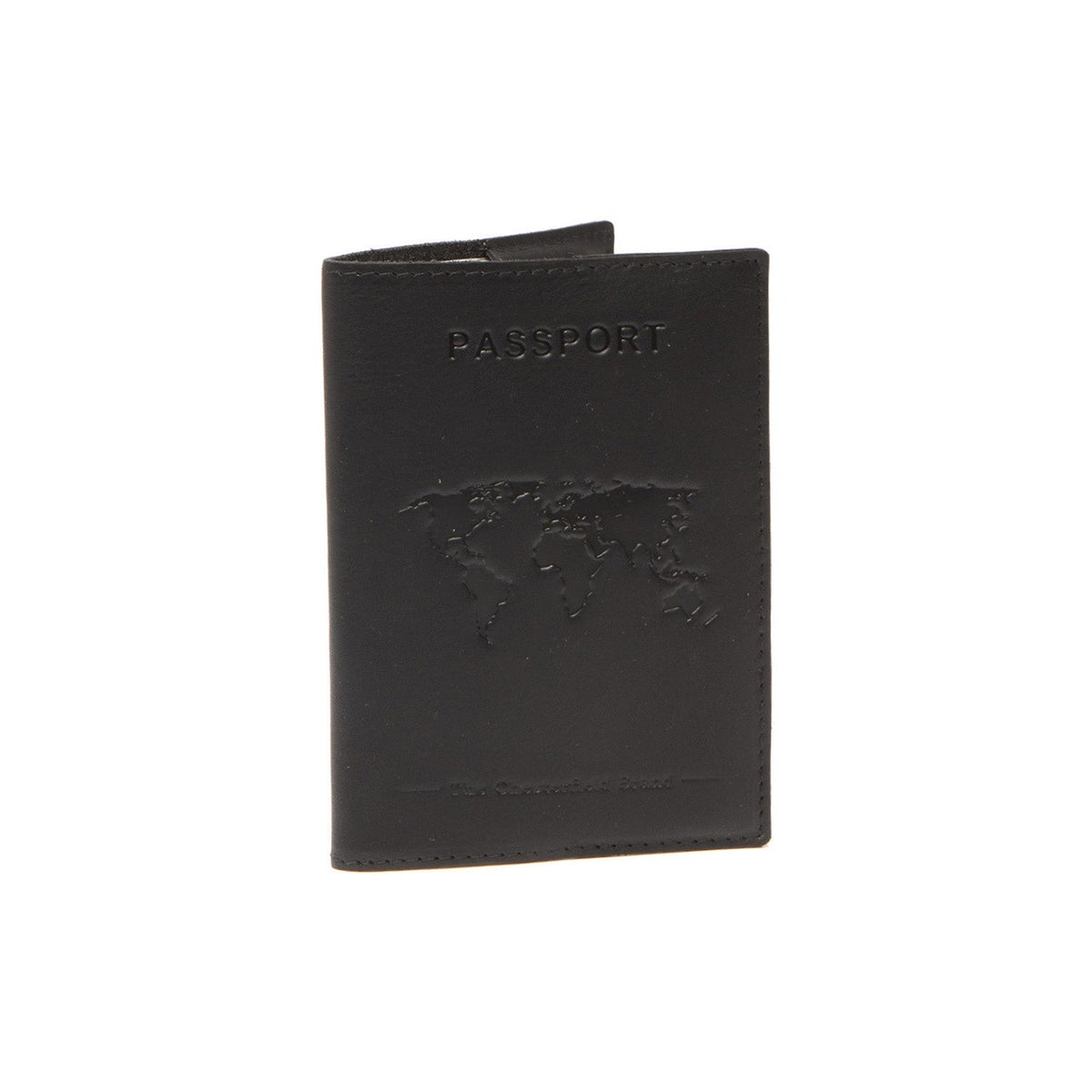 Leather Passport Case til Kvinder in Classic 100% Full-Grain Leather - Front Profile View &amp; Tailored Silhouette | Buy Online