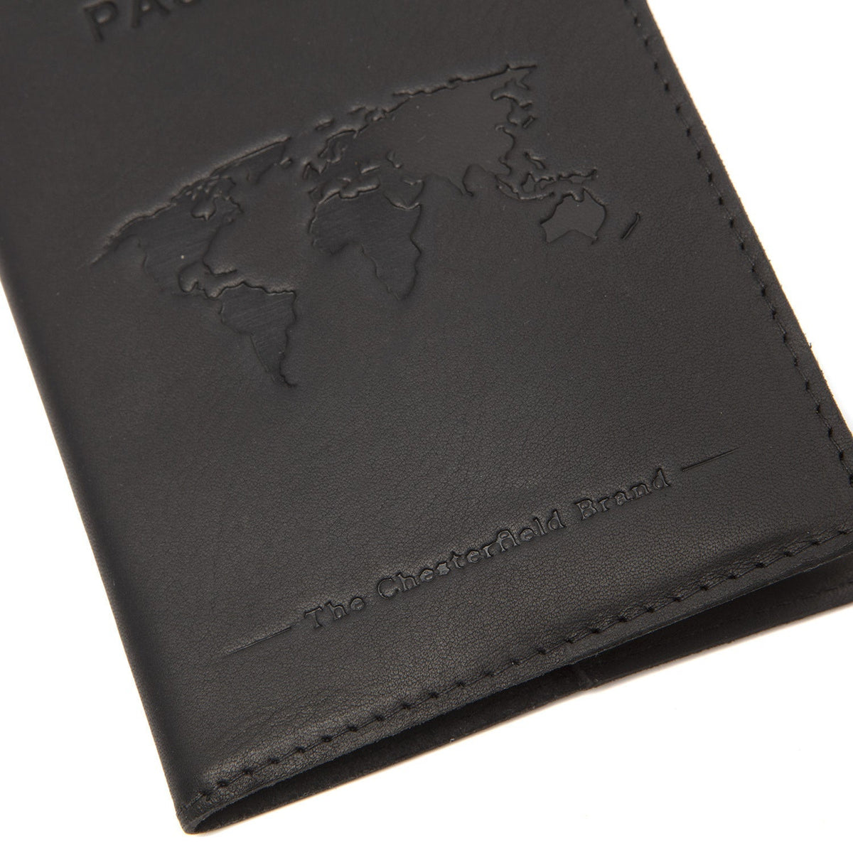 Leather Passport Case til Kvinder - Lateral Side Profile View Showing Sleeve Cut &amp; Athletic Taper Fit