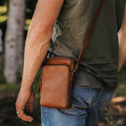 Hamilton Full-Grain Leather Phone Bag til Kvinder – alternate product view 3