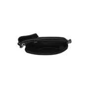 Langley Full-Grain Leather Phone Bag til Kvinder - Lateral Side Profile View Showing Sleeve Cut &amp; Athletic Taper Fit