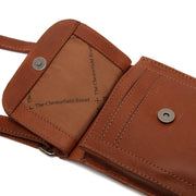 Nebra Full-Grain Leather Phone Bag til Kvinder – alternate product view 3