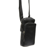 
Valdes Kernelæder Phone Bag i klassisk 100% kernelæder - Forfra med skræddersyet silhuet | Køb online