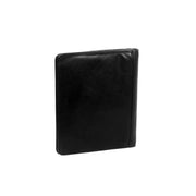 Authentic 100% Full-Grain Leather Grain Texture & Heavy-Duty Seam Stitching Detail