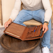 Leather Portfolio Barnet – alternate product view 3