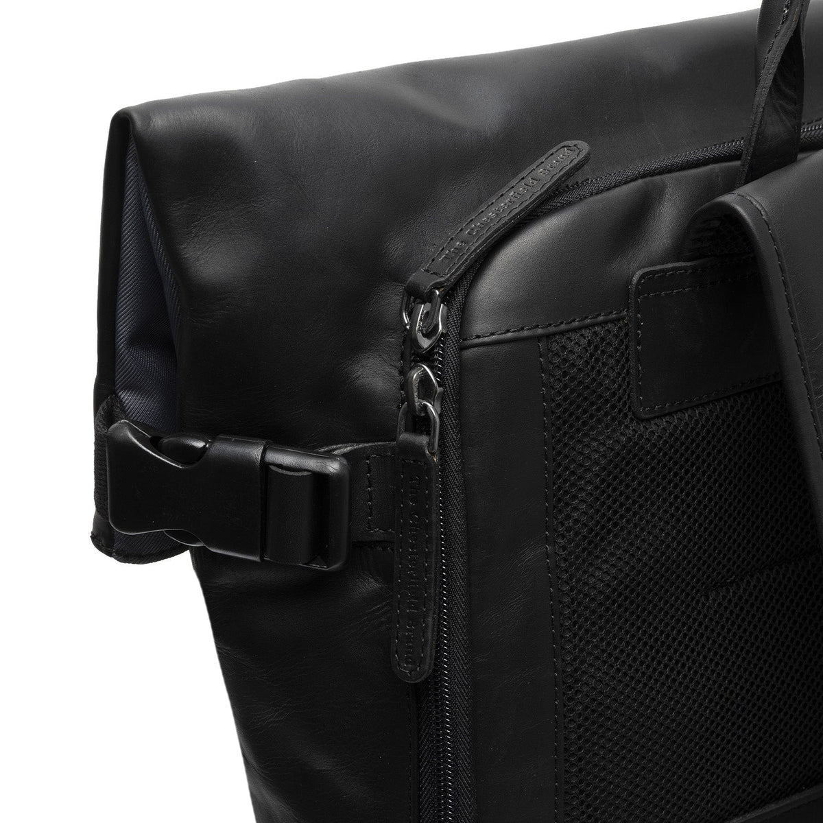 Bornholm Full-Grain Leather Roll-top Backpack til Kvinder – alternate product view 2