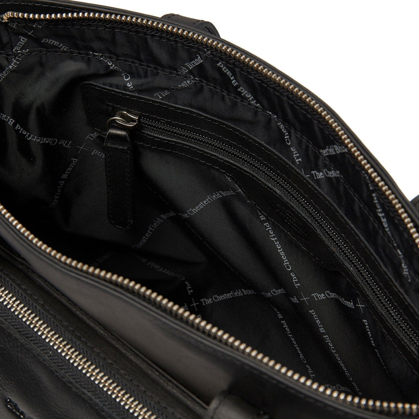 Alicante Full-Grain Leather Shopper til Kvinder