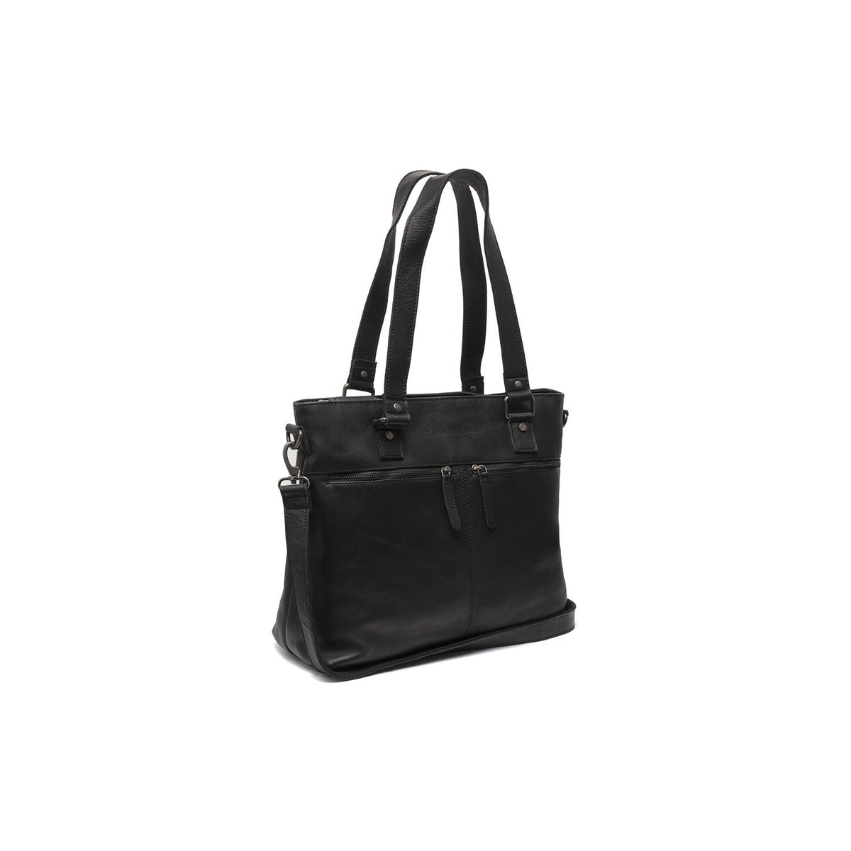 Rome Full-Grain Leather Shopper til Kvinder in Classic 100% Full-Grain Leather - Full Exterior Front Profile View | Buy Online
