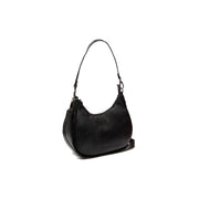 Alexandria Full-Grain Leather Shoulder Bag til Kvinder in Classic 100% Full-Grain Leather - Full Exterior Front Profile View | Buy Online