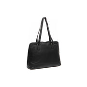 Elvar Full-Grain Leather Shoulder Bag til Kvinder in Classic 100% Full-Grain Leather - Full Exterior Front Profile View | Buy Online