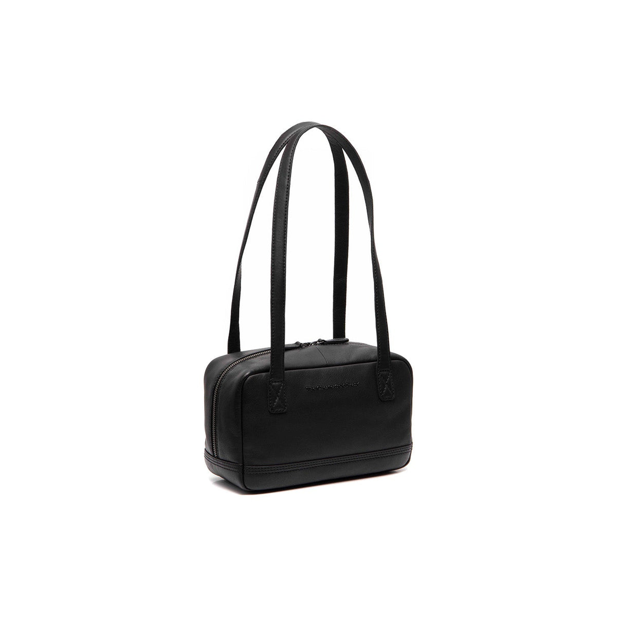 Fenno Full-Grain Leather Shoulder Bag til Kvinder in Classic 100% Full-Grain Leather - Full Exterior Front Profile View | Buy Online