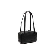 Fenno Full-Grain Leather Shoulder Bag til Kvinder in Classic 100% Full-Grain Leather - Full Exterior Front Profile View | Buy Online