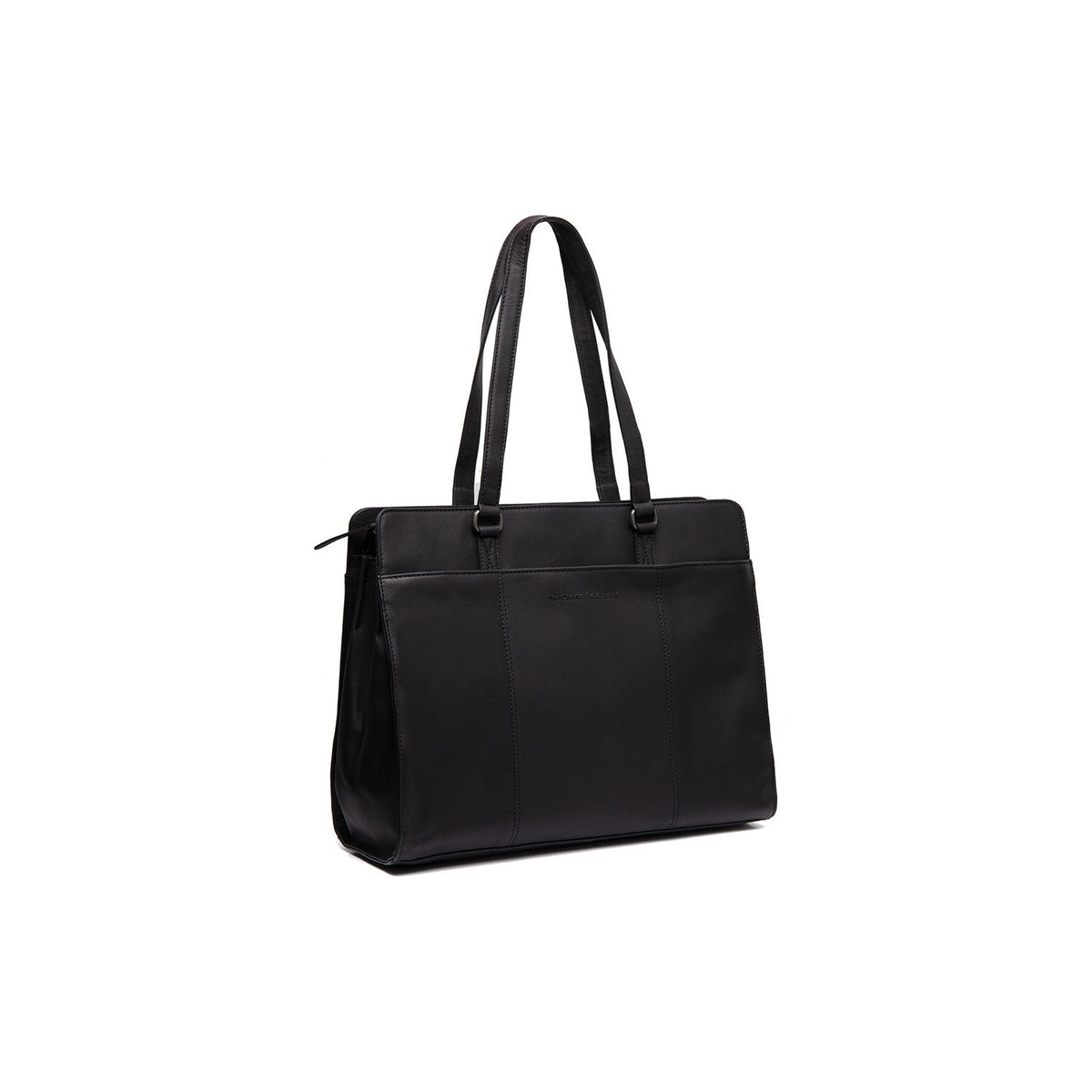 Fidenza Full-Grain Leather Shoulder Bag til Kvinder in Classic 100% Full-Grain Leather - Full Exterior Front Profile View | Buy Online