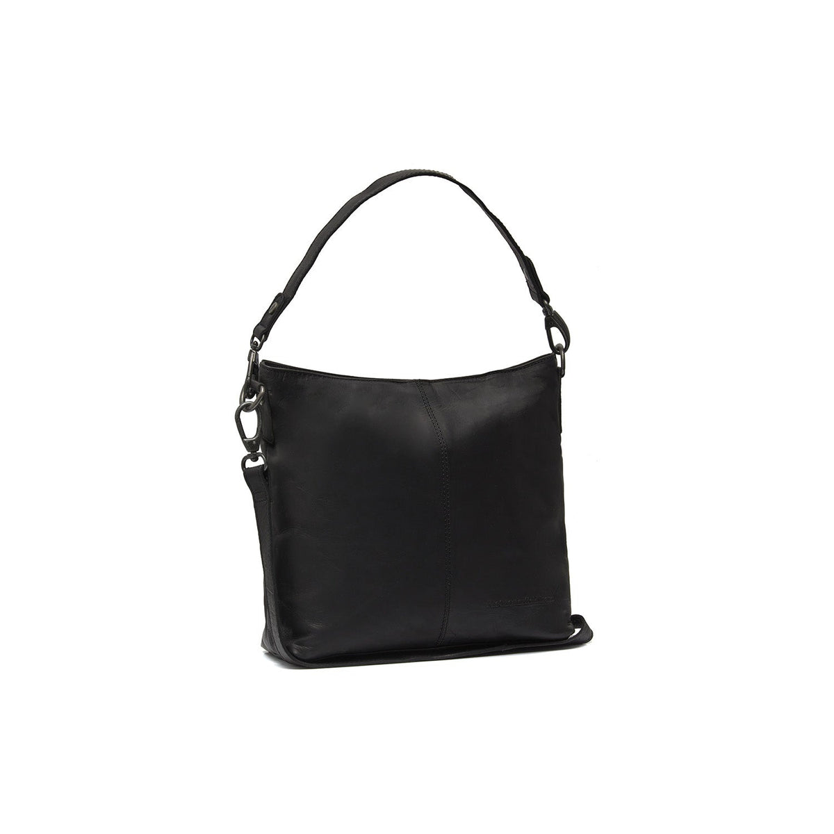 Jen Full-Grain Leather Shoulder Bag til Kvinder in Classic 100% Full-Grain Leather - Full Exterior Front Profile View | Buy Online