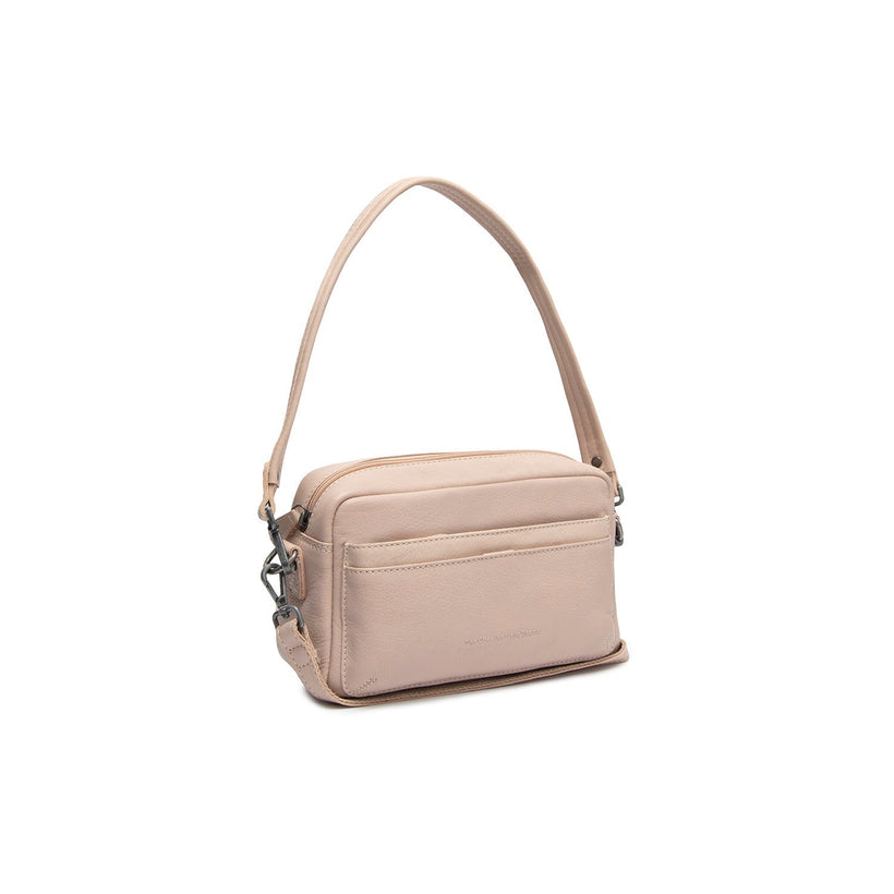 Liora Full-Grain Leather Shoulder Bag til Kvinder