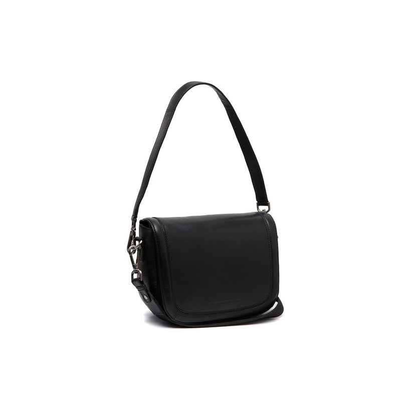 Lizzola Full-Grain Leather Shoulder Bag til Kvinder
