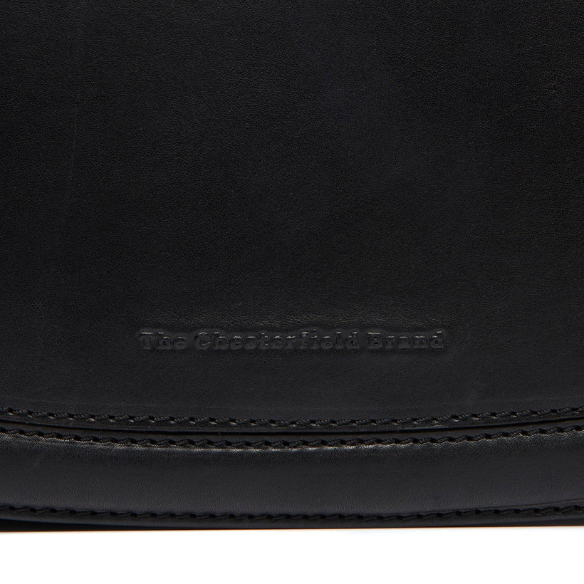 Lizzola Full-Grain Leather Shoulder Bag til Kvinder