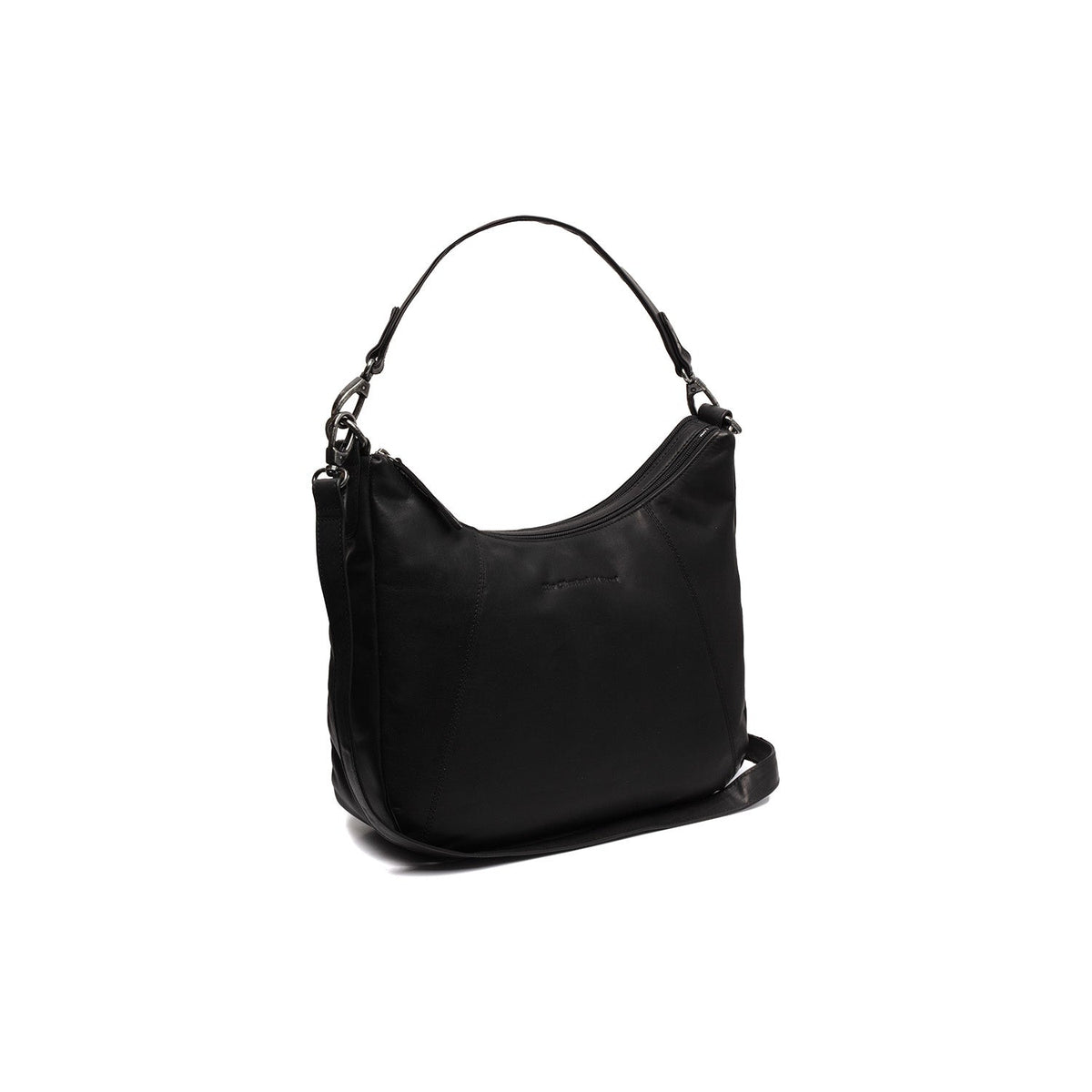 Marle Full-Grain Leather Shoulder Bag til Kvinder in Classic 100% Full-Grain Leather - Full Exterior Front Profile View | Buy Online